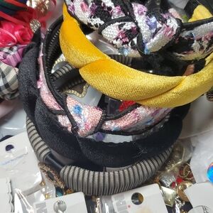 Stylish Yellow and Black Headbands